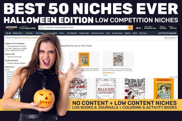 Download LOW COMPETITIV HALLOWEEN KDP NICHES EVER - Kdp niche Collection