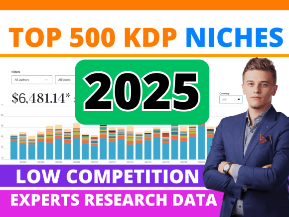 Download 500 KDP Niches 2024-2025 Low Competitive - Kdp niche Collection