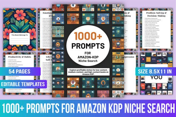 Download 🛍️ 1,000+ Prompts for Amazon KDP Niche - Kdp niche Collection