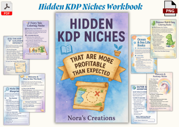 Download Hidden KDP Niches Workbook - Kdp niche Collection