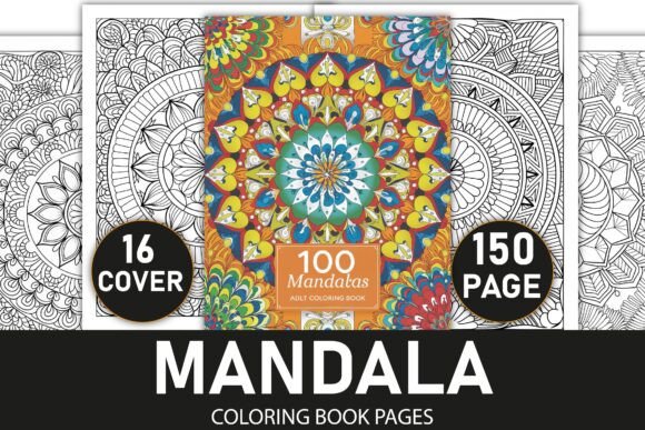 Download Relaxing Mandalas: Adult Coloring Book - Premium Bundle