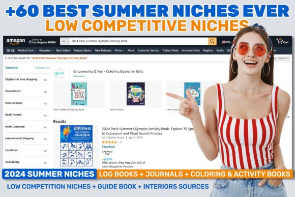 Download +60 KDP NICHES - SUMMER KDP NICHES 2024 - Kdp niche Collection