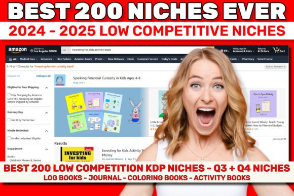 Download +200 KDP NICHES LOW COMPETITIVE KEYWORDS - Kdp niche Collection