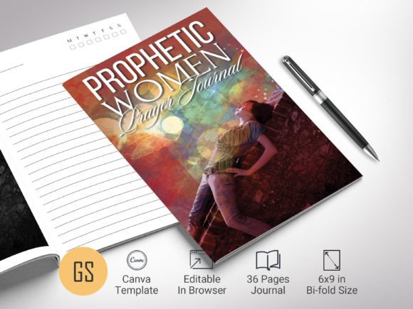 Download Prophetic Prayer Journal Canva Template - Template Collection